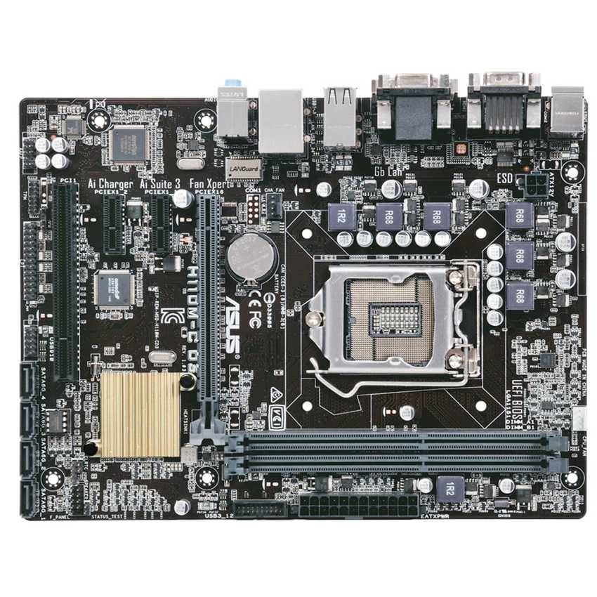 Placa Base ASUS H110M-C D3 imagen 2
