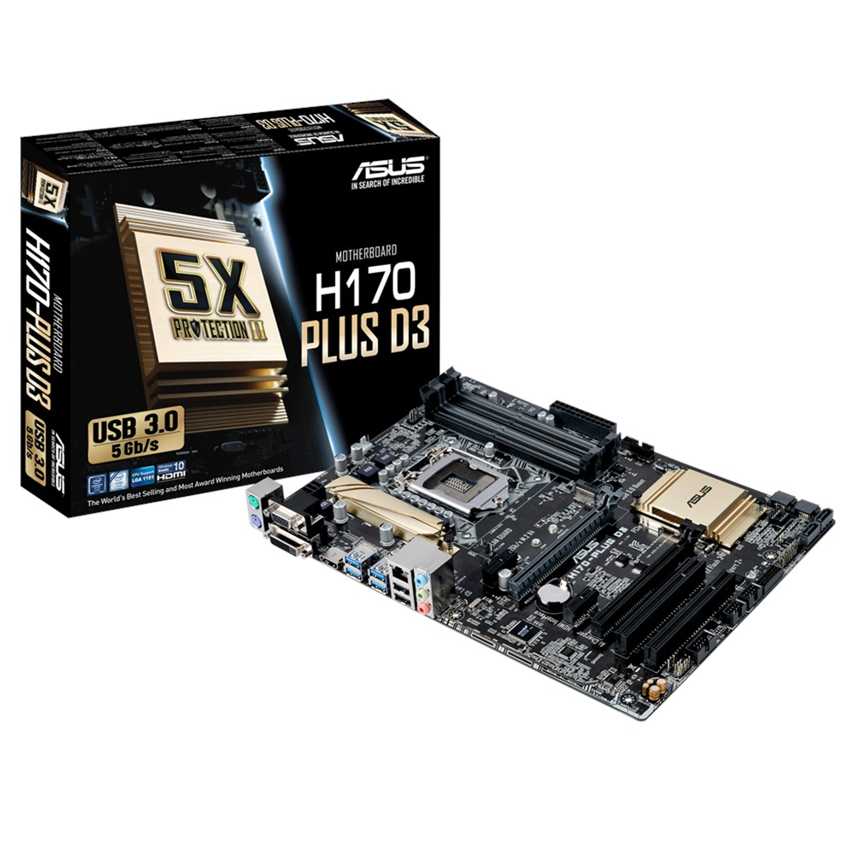 Placa Base ASUS H170-PLUS D3