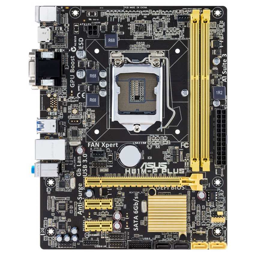 Placa Base ASUS H81M-P PLUS