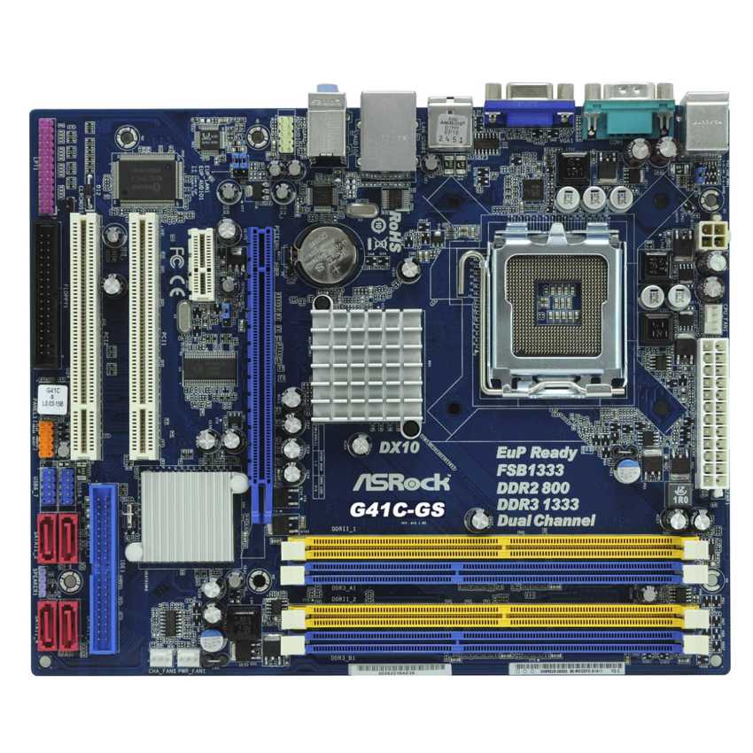 Placa Base Asrock G41C-GS imagen 2