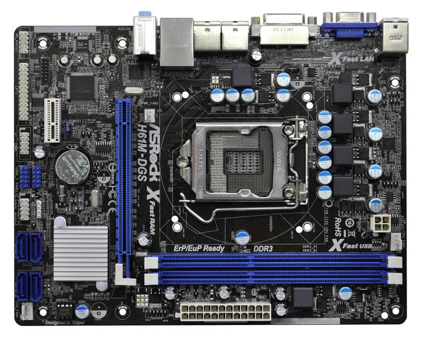 Placa Base Asrock H61M-DGS