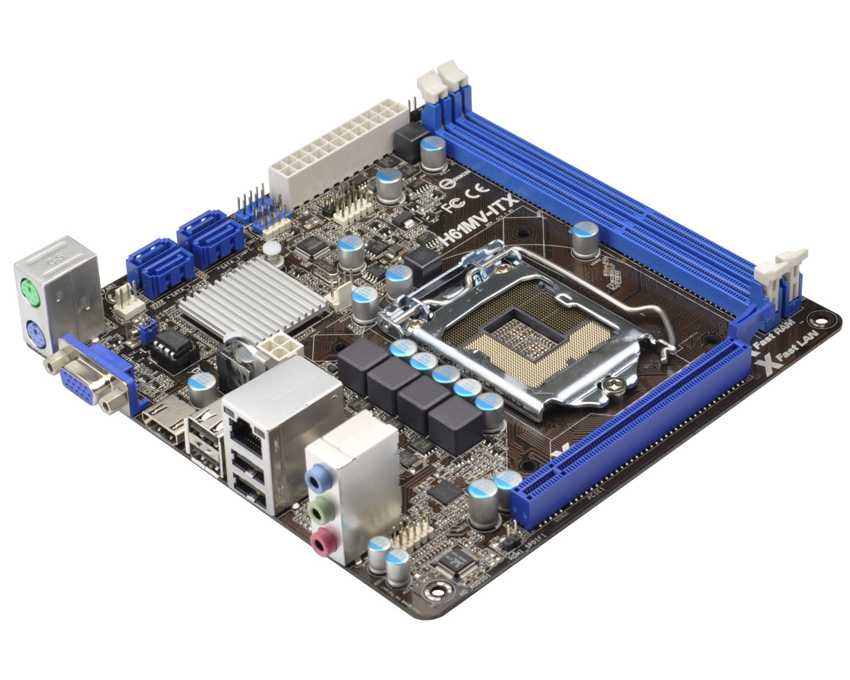 Placa Base Asrock H61MV-ITX imagen 3