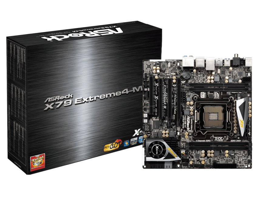 Placa Base Asrock Intel X79 EXTREME4-M imagen 2