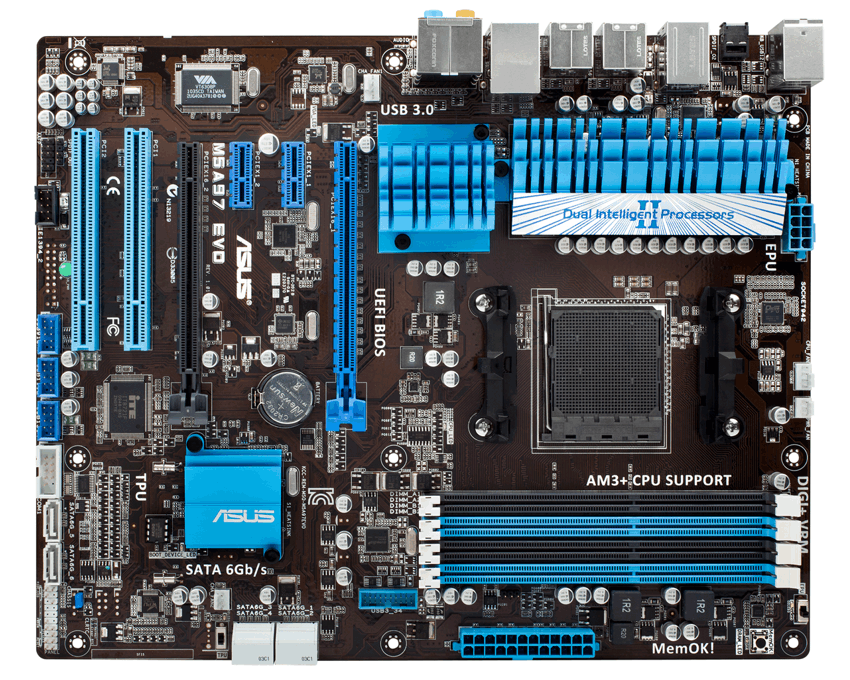 Placa Base Asus M5A97 EVO imagen 2