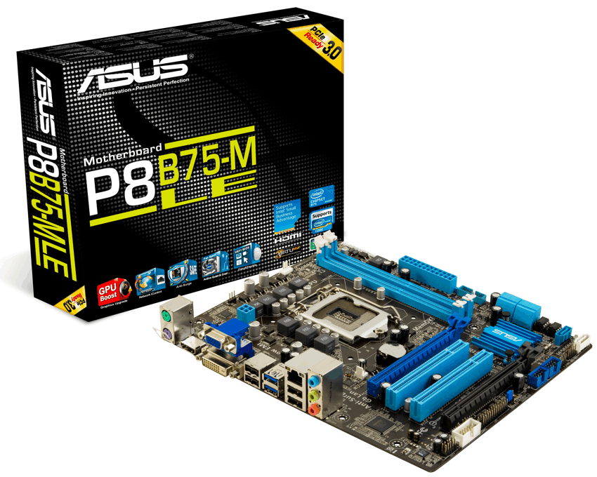 Placa Base Asus P8B75-M LE