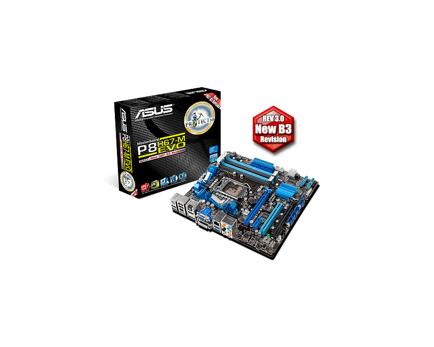 Placa Base Asus P8H67-M EVO Rev.3.0