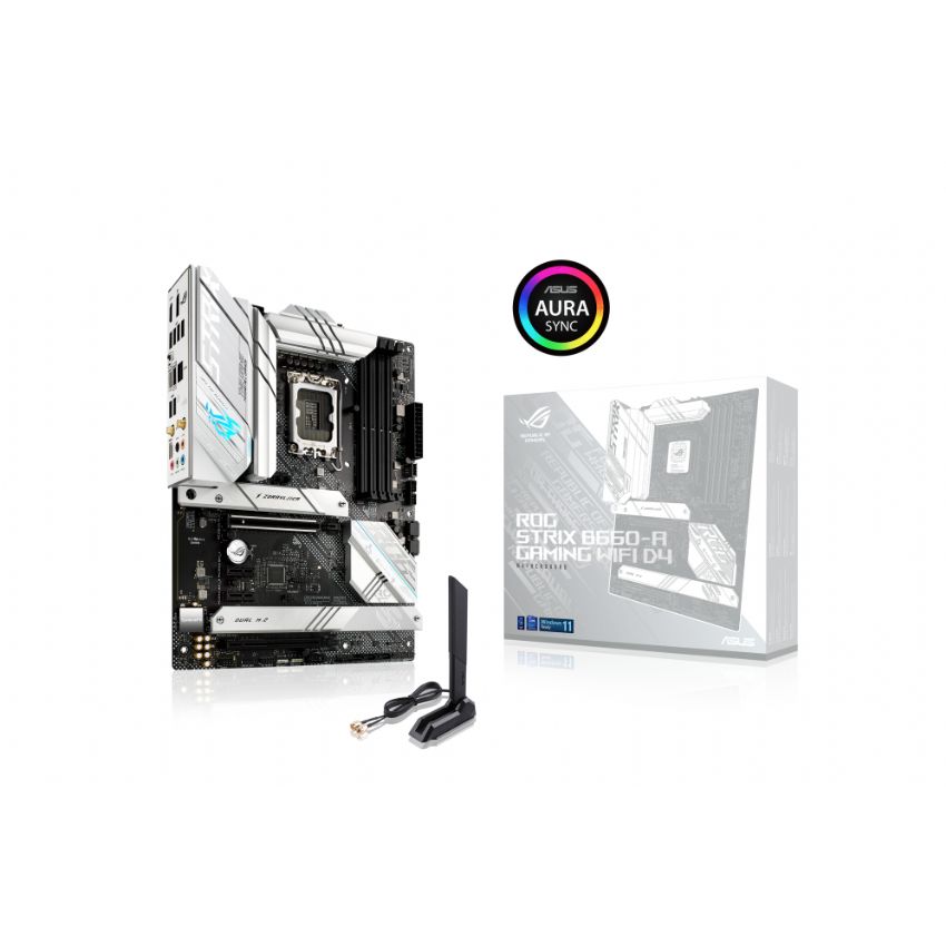 Placa Base Asus ROG STRIX B660-A GAMING WIFI D4 1700 ATX 4XDDR4 imagen 2