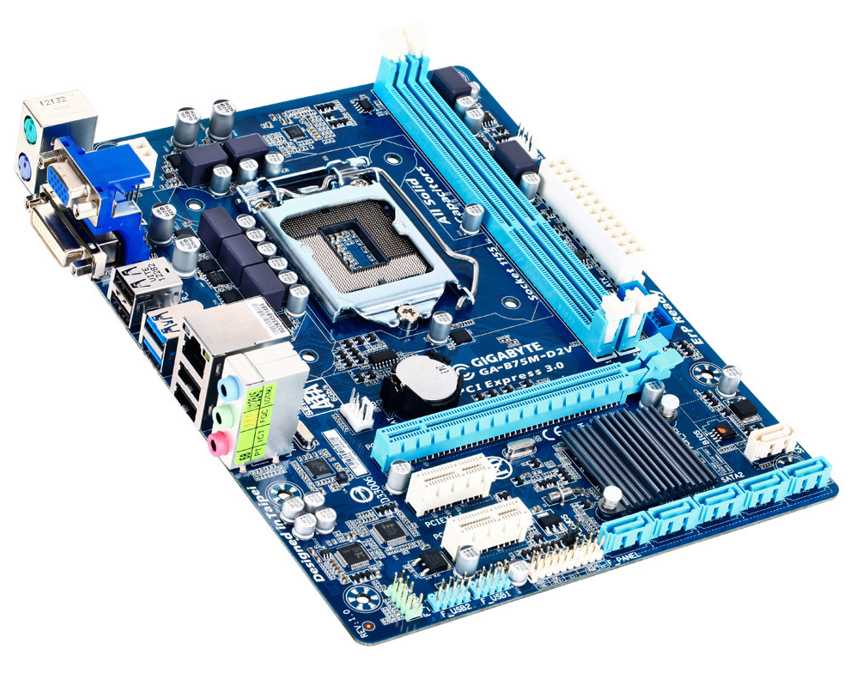 Placa Base Gigabyte B75M D2V imagen 3