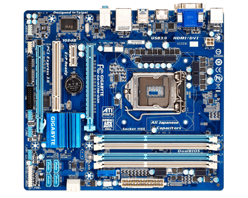 Placa Base Gigabyte GA-H77M-D3H