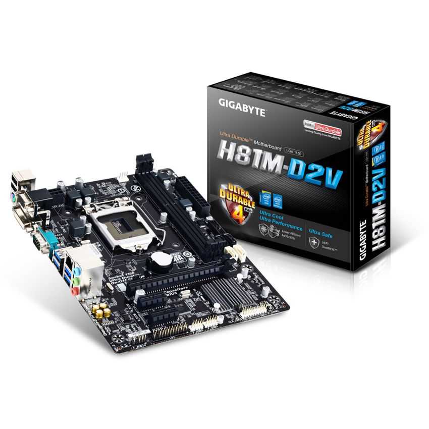 Placa Base Gigabyte GA-H81M-D2V 