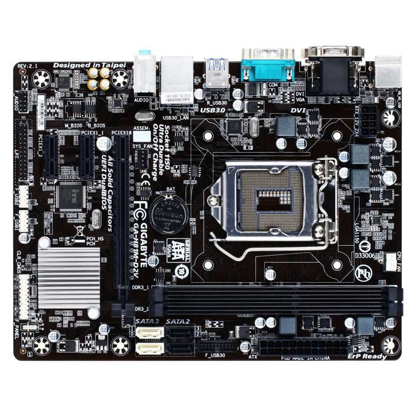 Placa Base Gigabyte GA-H81M-D2V  imagen 2