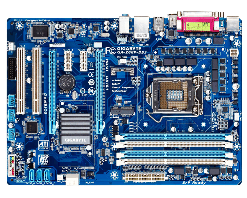 Placa Base Gigabyte GA-Z68P-DS3