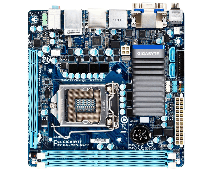 Placa Base Gigabyte H61N-USB3-B3