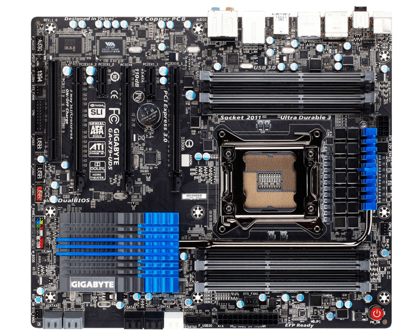 Placa Base Gigabyte Intel GA-X79-UD5