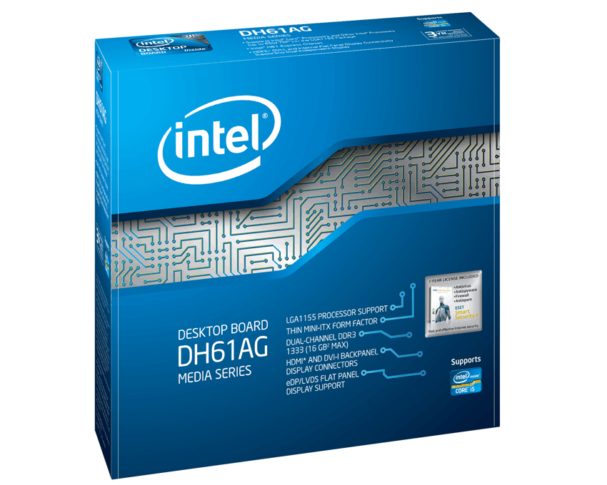 Placa Base Intel DH61AG imagen 2
