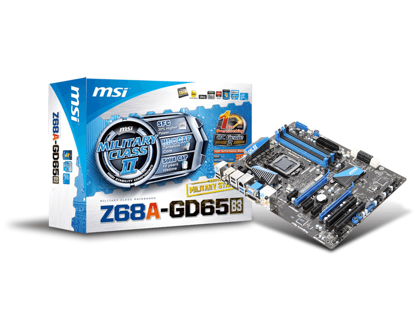 Placa Base MSI Z68A-GD65 (B3)