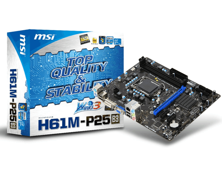 Placa Base Msi H61M-P25 (B3)