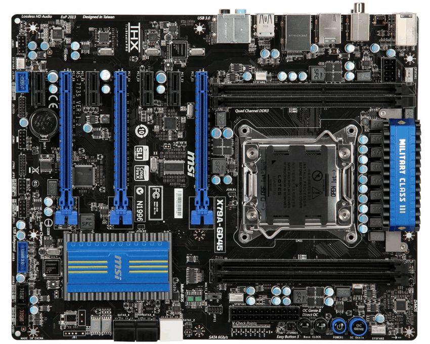 Placa Base Msi Intel  X79A-GD45 imagen 2