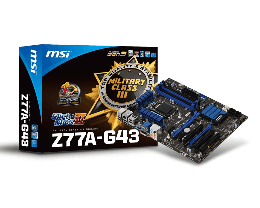Placa Base Msi Z77A-G43