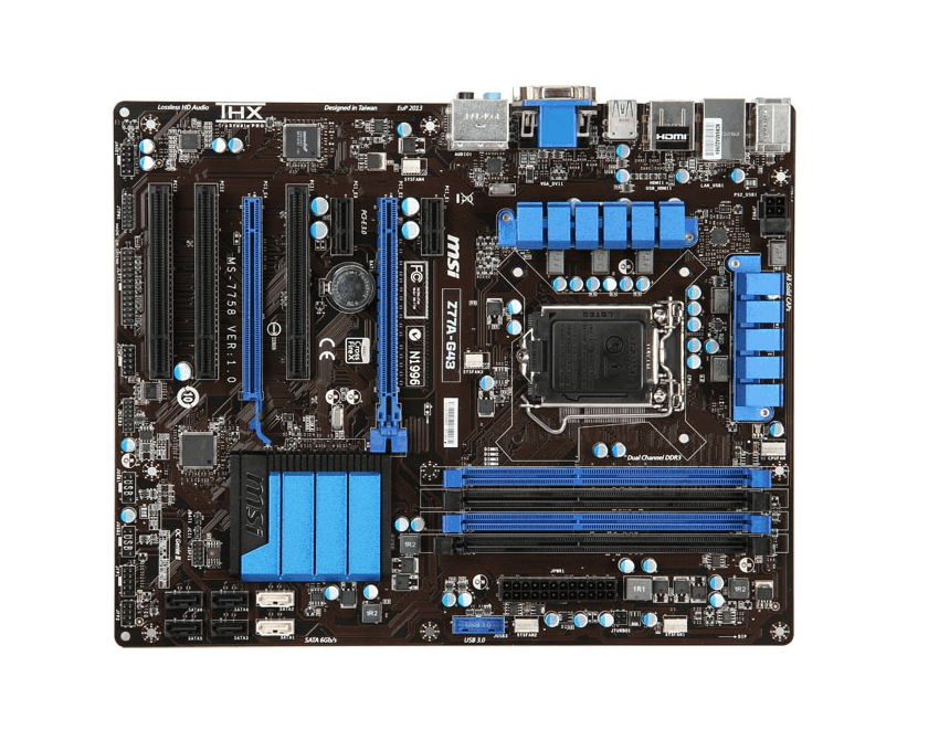 Placa Base Msi Z77A-G43 imagen 2