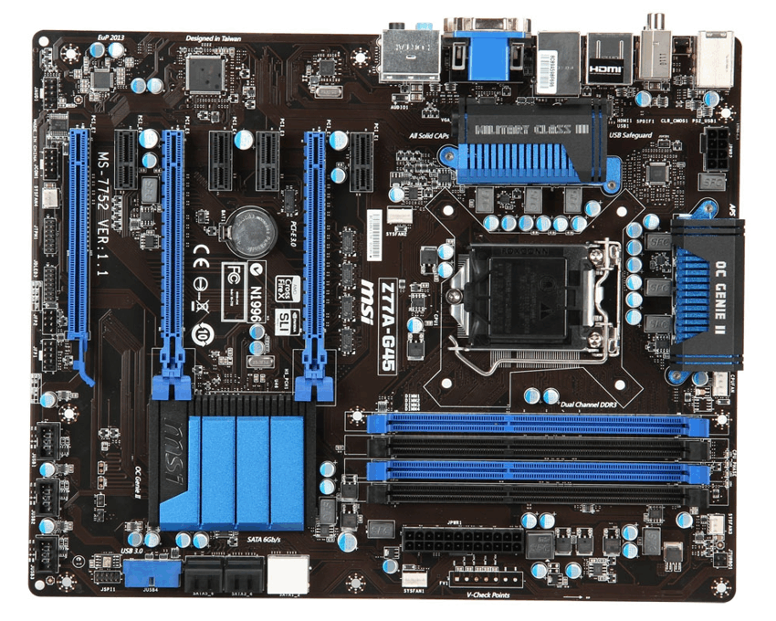 Placa Base Msi Z77A-G45 imagen 2
