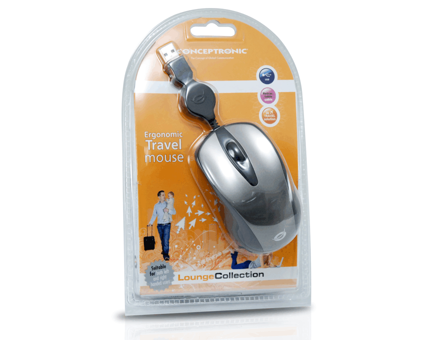 Raton Conceptronic Mini Optical Travel CLLMTRAVCO imagen 3