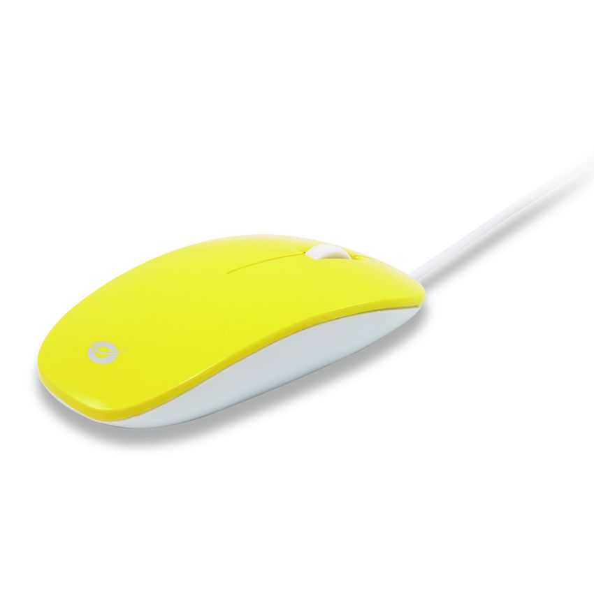 Raton Conceptronic USB Desktop Amarillo CLLM3BDESKY
