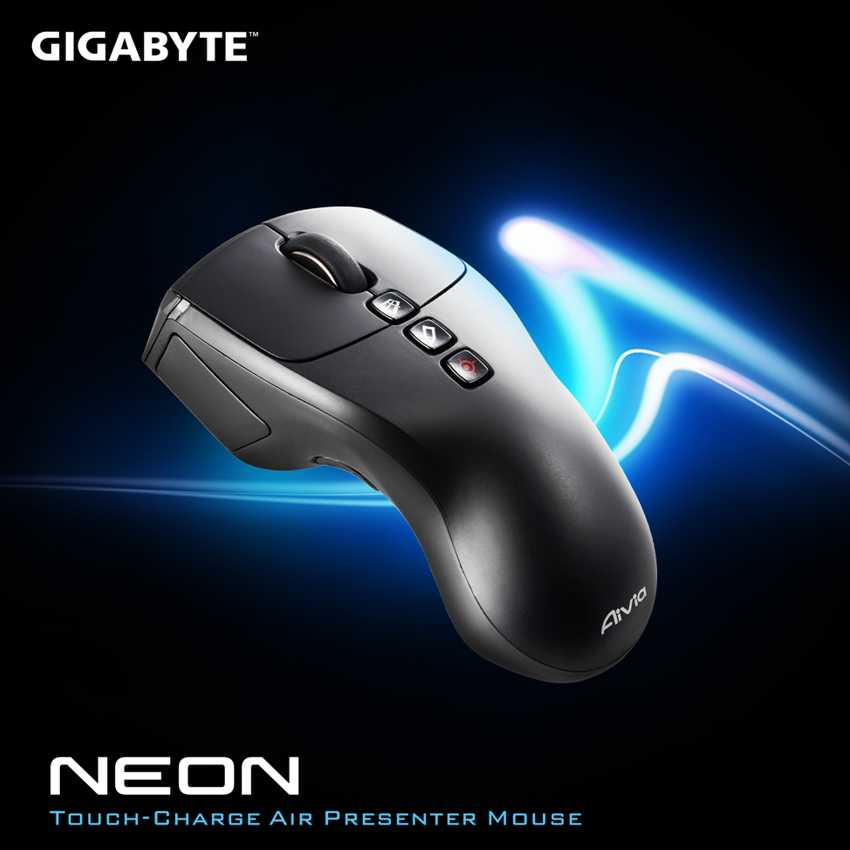 Raton Gaming Gigabyte AIVIA NEON Presenter Wireless imagen 5