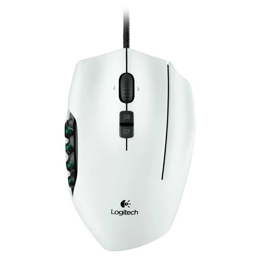 Raton Gaming LOGITECH G600 MMO Nueva edicion Blanco imagen 5