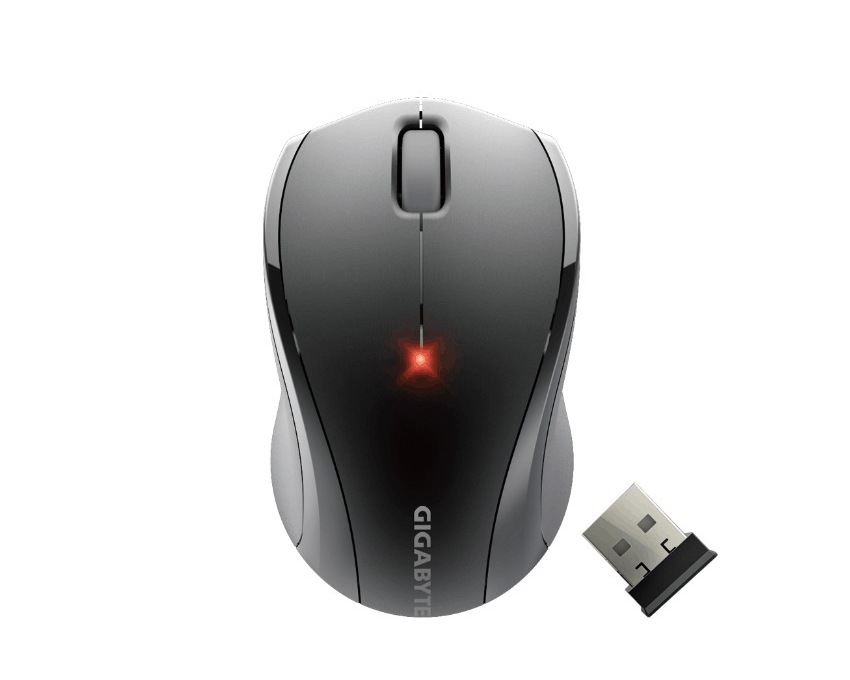 Raton Gigabyte Blanco Usb Laser 2.4ghz Black (M7800e)