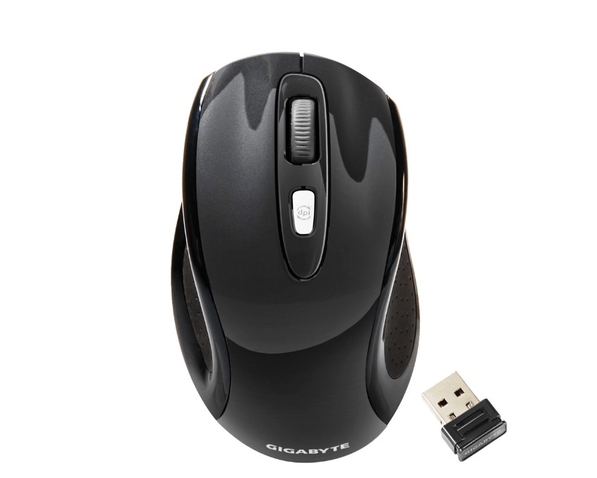 Raton Gigabyte Negro Usb Optico Wireless (Gm7600-Bcs)