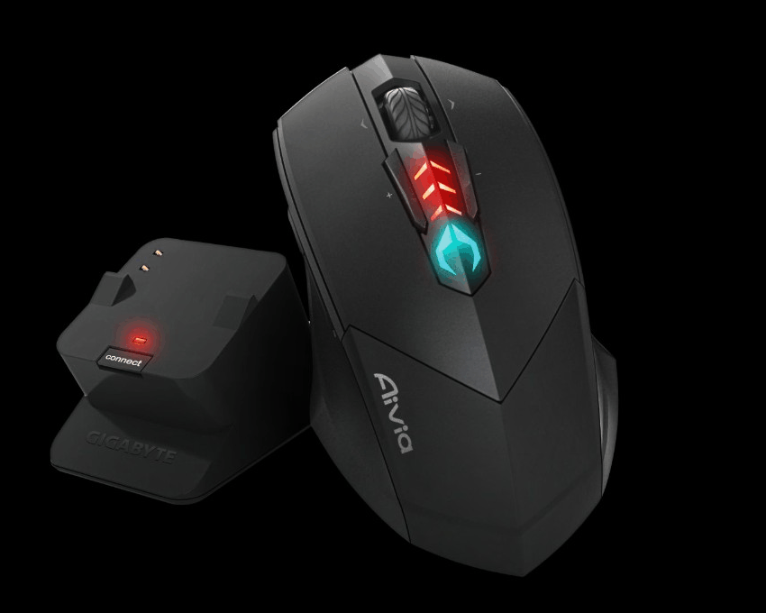 Raton Gigabyte Usb Twin-Eye Laser  Black (M8600-Black) imagen 4
