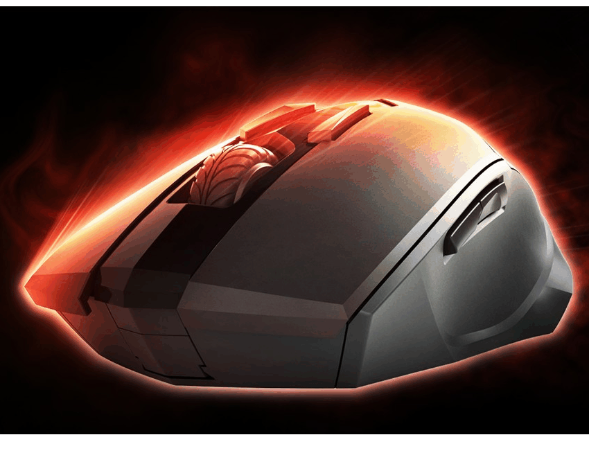 Raton Gigabyte Usb Twin-Eye Laser  Black (M8600-Black) imagen 5