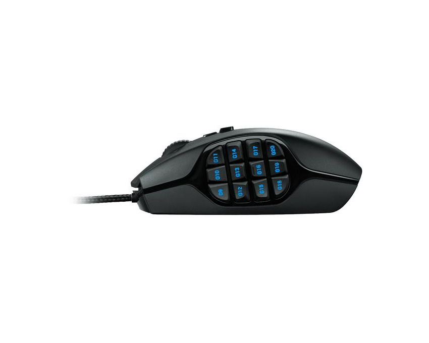 Raton LOGITECH Gaming G600 Negro imagen 2