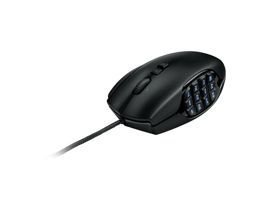 Raton LOGITECH Gaming G600 Negro imagen 3