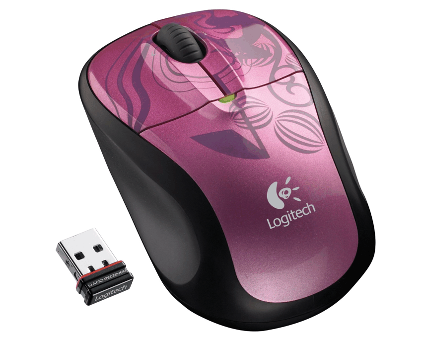 Raton Logitech M305 Dusty Rose Wireless imagen 3