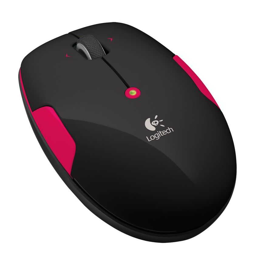 Raton Logitech M345 Wireless Rojo Fuego