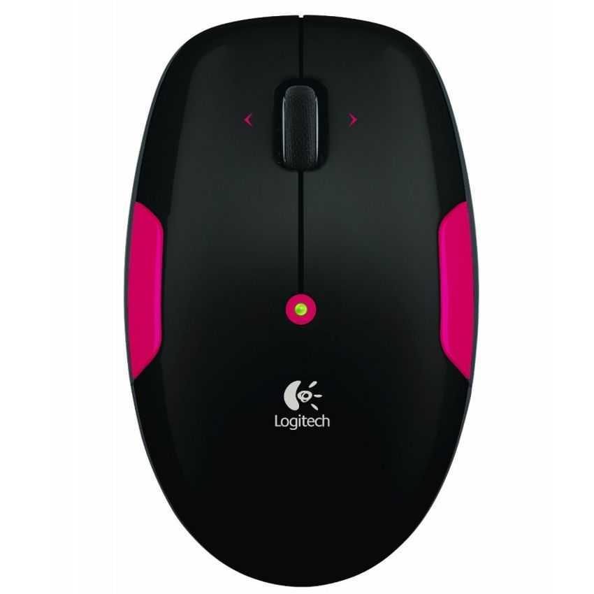 Raton Logitech M345 Wireless Rojo Fuego imagen 2