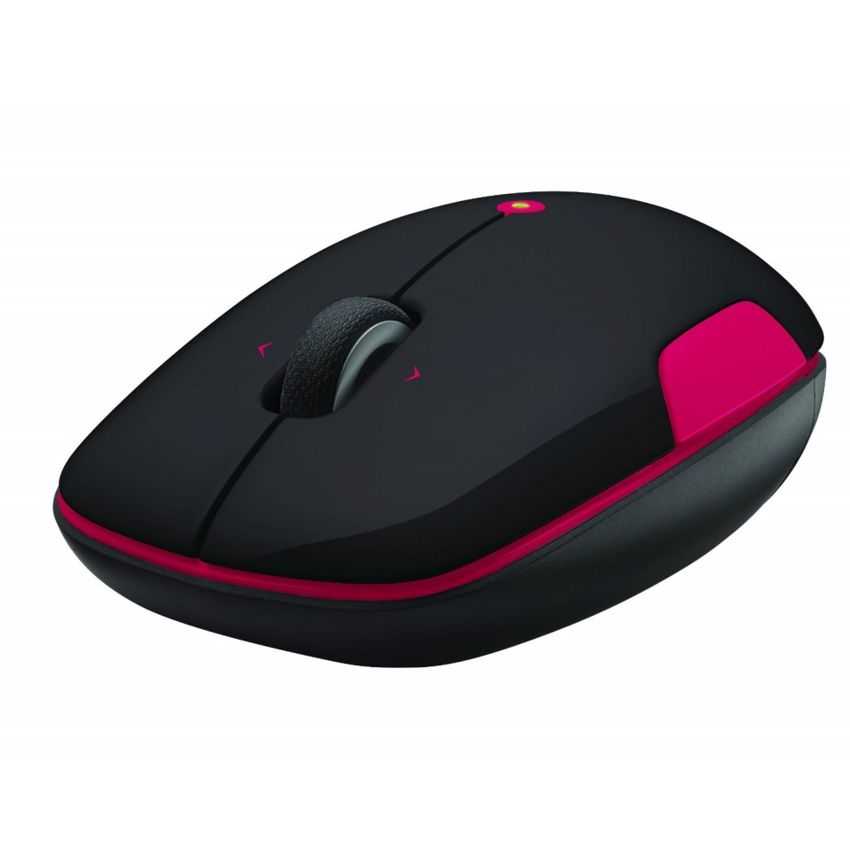 Raton Logitech M345 Wireless Rojo Fuego imagen 3