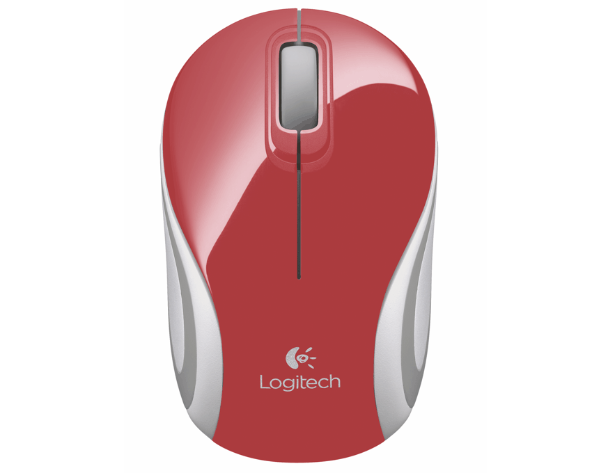 Ratón Logitech Retail n Wireless Mini Mouse M187 Rojo