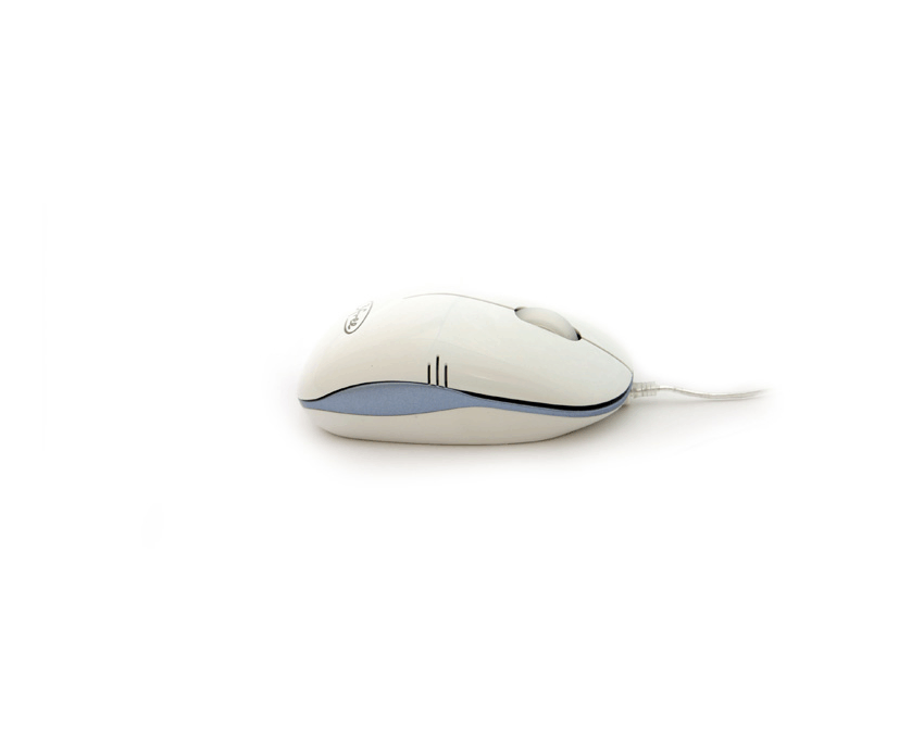 Raton Optico USB 3FREE MCM101/WB Blanco Azul imagen 3