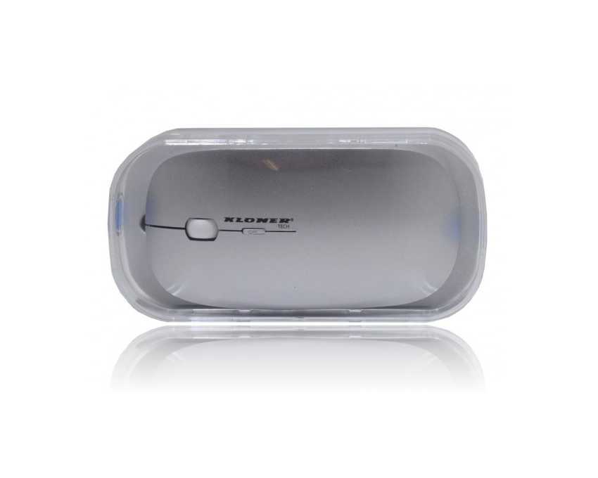 Raton SLIM Wireless KLONER Plata KRW200 imagen 3