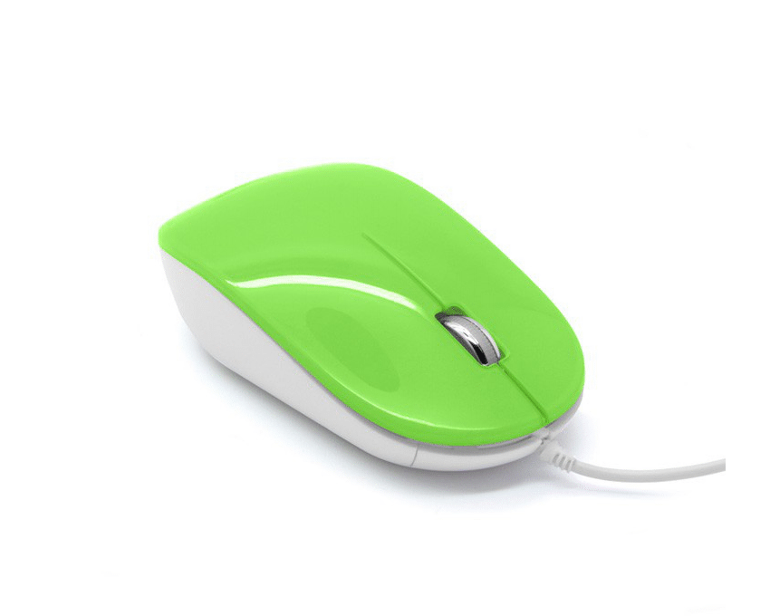 Ratón óptico Prism Mouse Verde 1000 dpi imagen 3
