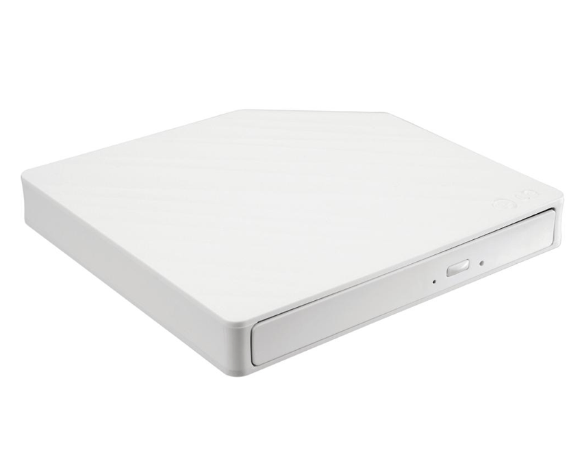 Regrabadora LG Externa Ultra Slim USB Blanca GP30NW20 imagen 2