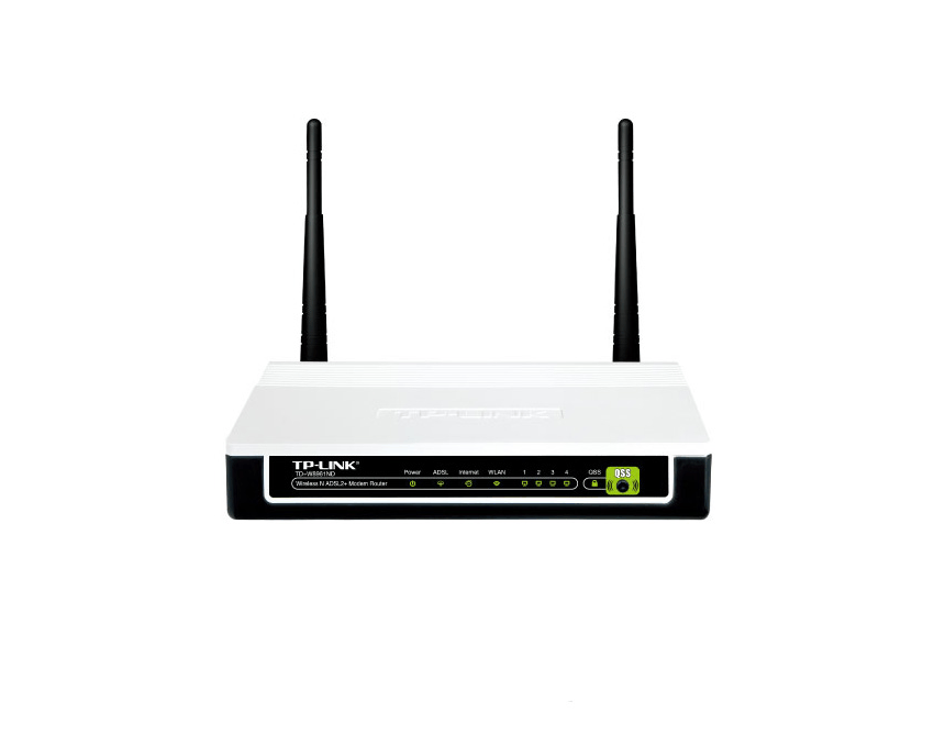 Router TP-LINK ADSL Wireless Lite N 300Mbs - B/G/N - 2 Antenas