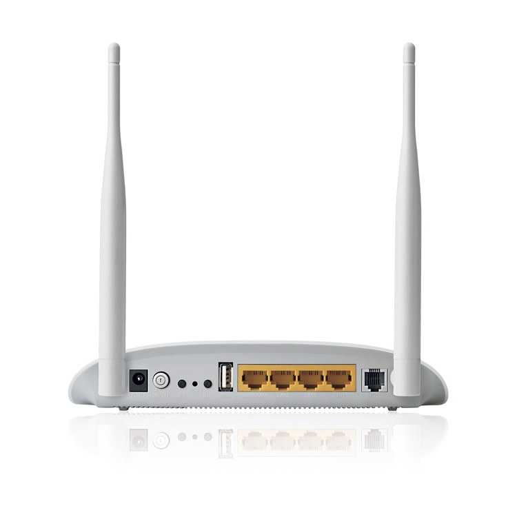 Router TP-LINK ADSL Wireless N Usb 300Mbs - B/G/N - 2 Antenas imagen 4