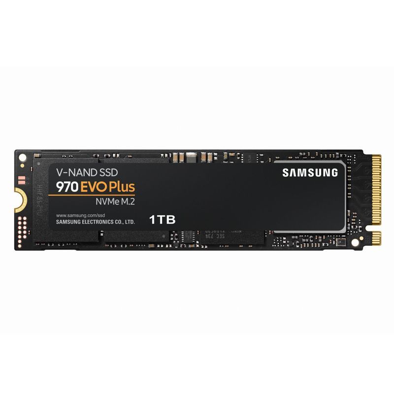 Samsung EVO 970 Plus 1 TB M.2 PCI-E Gen3 NVMe