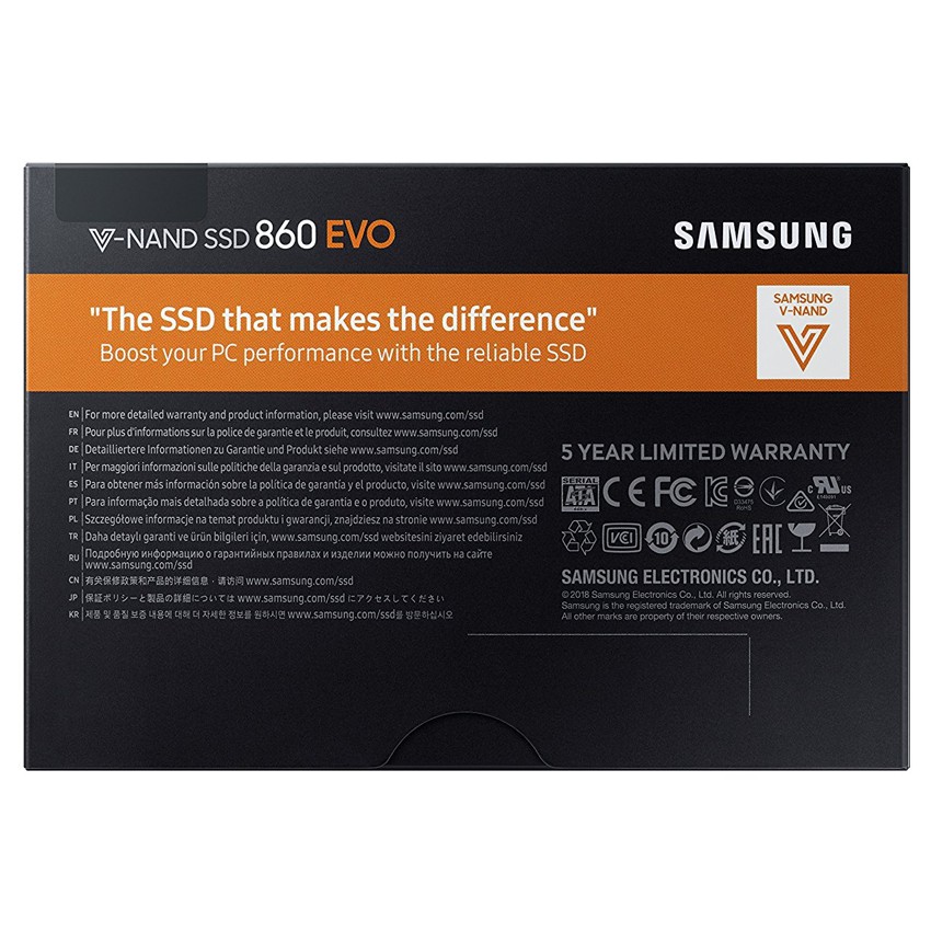 Samsung EVO Basic 860 500 GB SSD imagen 5