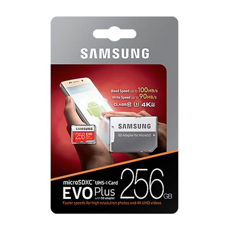 Samsung MicroSD 256 GB EVO Plus Clase 10 con Adaptador imagen 5