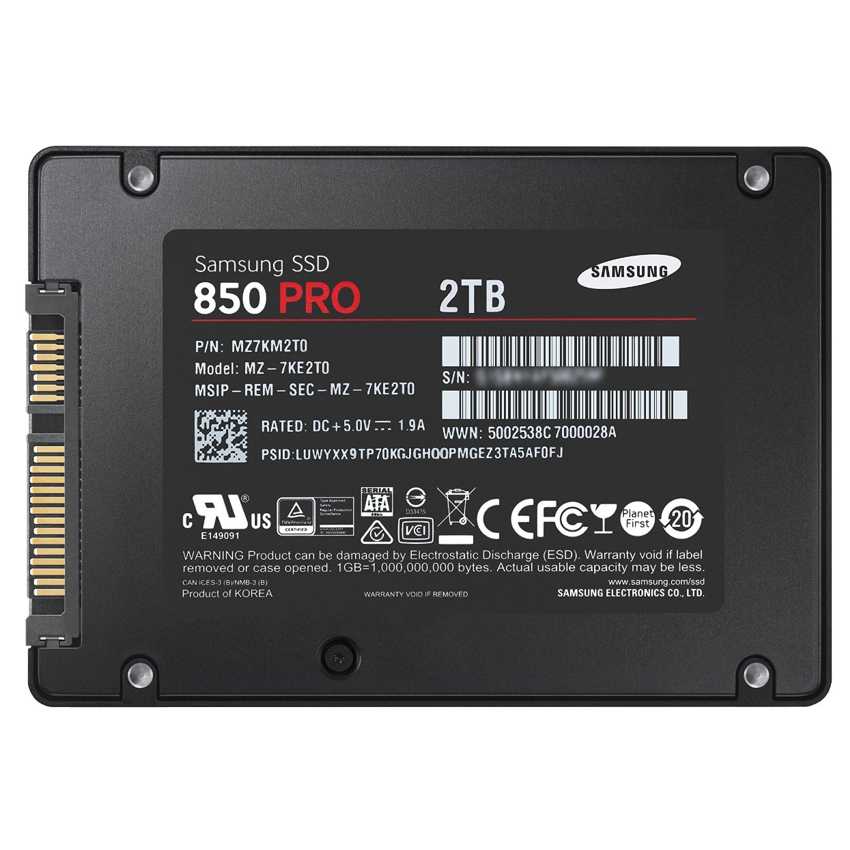 Samsung SSD 2 TB 850 PRO imagen 4